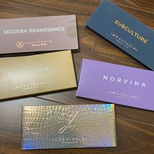 Anastasia eyeshadow palettes